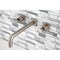 Kingston Brass KS6028DKL Wall Mount Tub Faucet, Brushed Nickel KS6028DKL - alternate 4